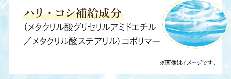 ハリ・コシ補給成分