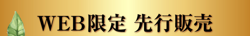 WEB限定先行販売