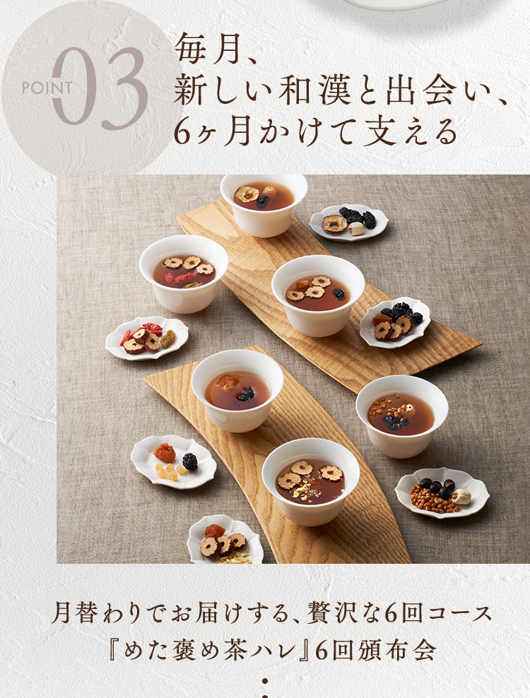 ③毎月、新し違和感と出会い、６か月かけて支える