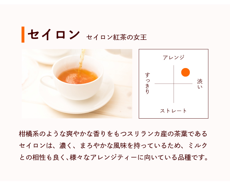 【セイロン】セイロン紅茶の女王