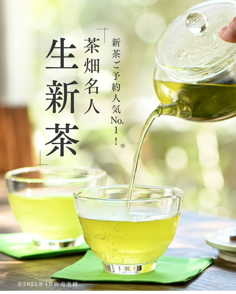 茶畑名人 生新茶