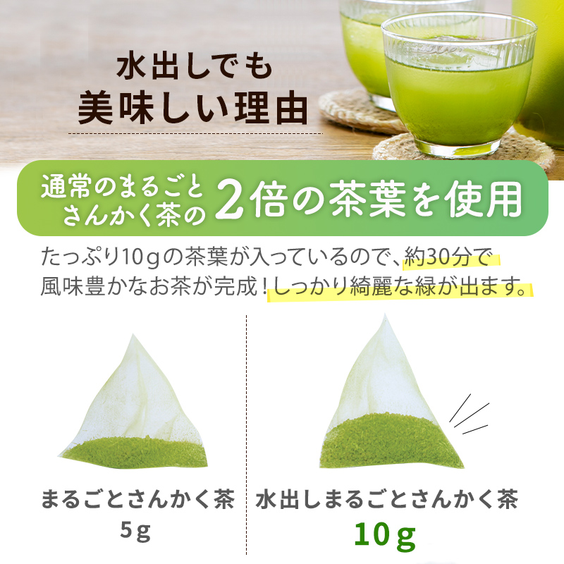 2倍の茶葉を使用