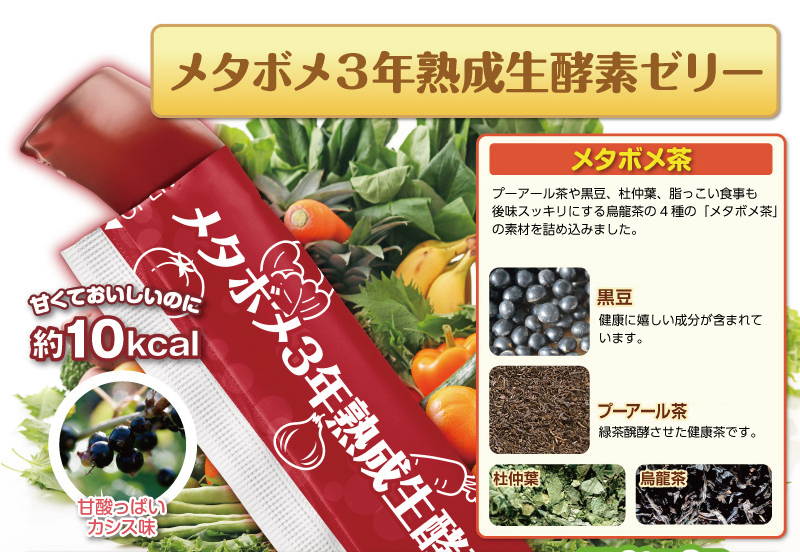 生酵素とメタボメパワーでスリム&キレイに!!