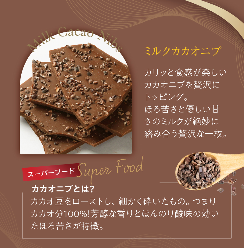 ミルクカカオニブ