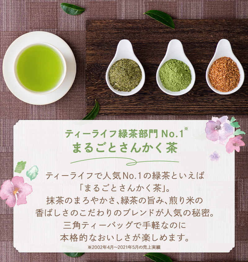 まるごとさんかく茶