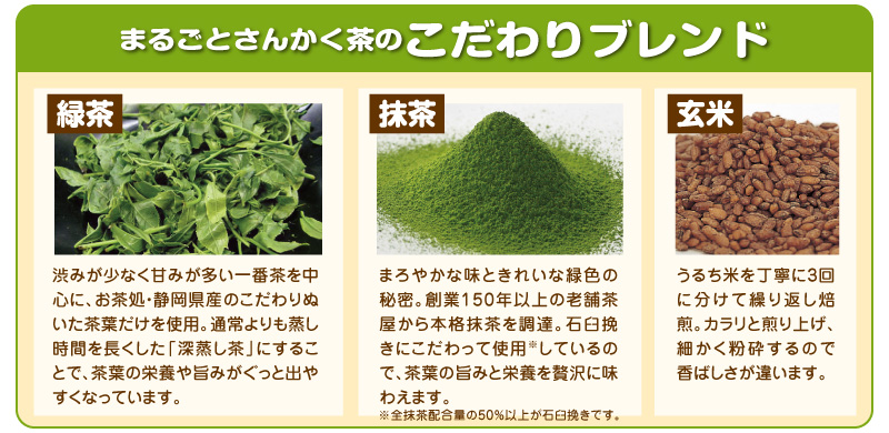 まるごとさんかく茶のこだわりブレンド