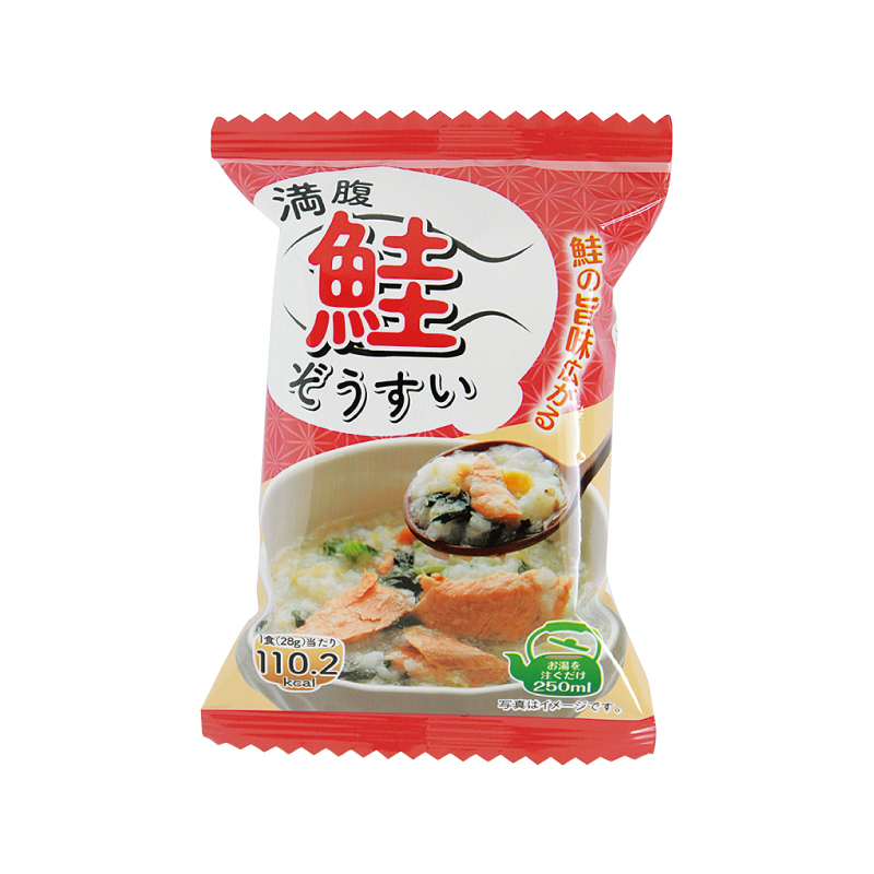 満腹鮭ぞうすい１食