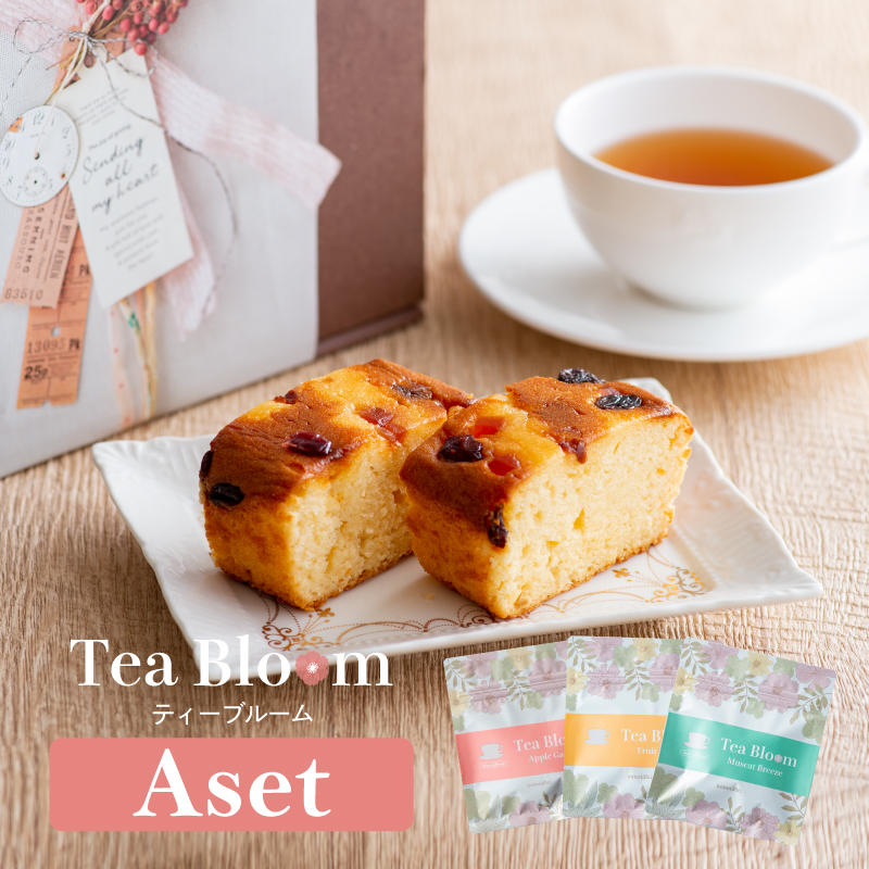 Tea Bloom　フルーツケーキ　ギフトセットＡ