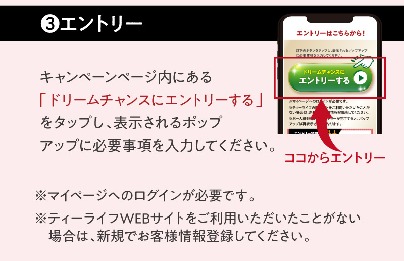 3.エントリー