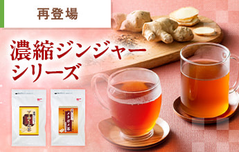 濃縮ジンジャー（メタボメ茶・プーアール茶）