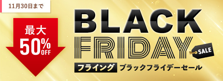 フライング ブラックフライデー SALE