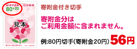 寄附金分はご利用金額に含まれません