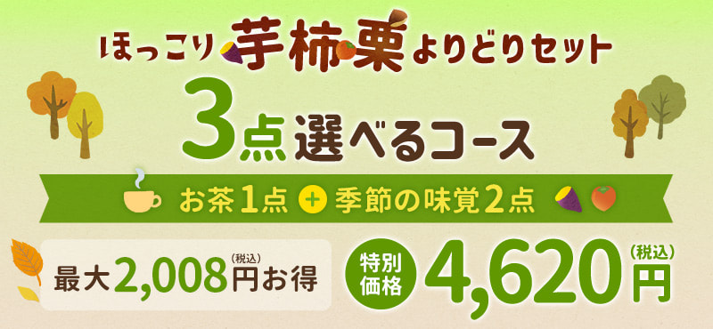 3点選べるコース