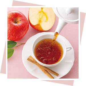 アップルシナモンプーアール茶