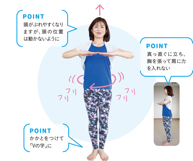 骨盤フリフリ体操イメージ