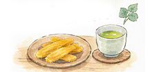 ぜひ温かいお茶と一緒に干し芋をお楽しみください。