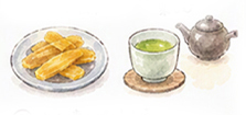 食べる分だけお皿に出す