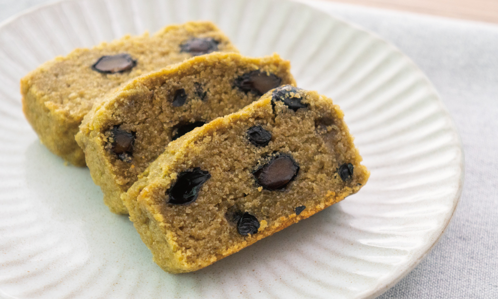 さんかく茶のヘルシーパウンドケーキ