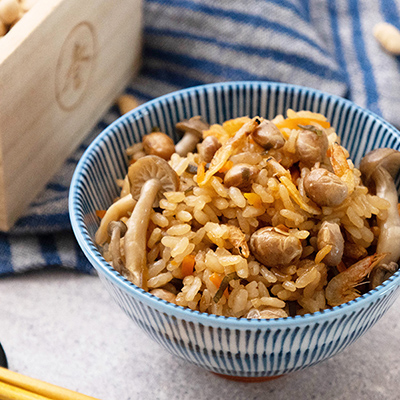 節分豆の炊き込みご飯