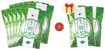 生新茶　10袋まとめ買いセット＋２袋