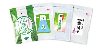 ティーバッグ新茶飲み比べ