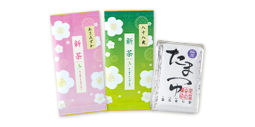 リーフ新茶飲み比べ