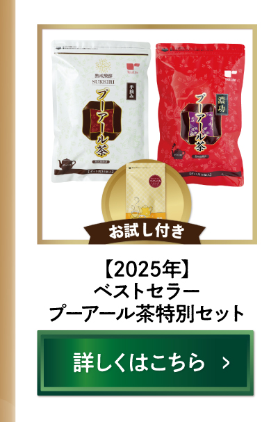 【2025年】ティーライフベストセラープーアール茶特別セット