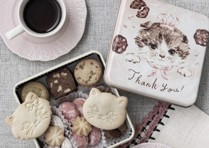 こねこのこねこねクッキー+猫コーヒー　ギフトセット