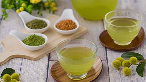 まるごとさんかく茶